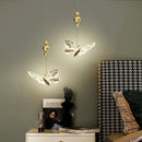 GobekUsa Butterfly Chandelier: Elegant Bedroom & Living Room Wall Lamp & Floor Decor