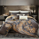 GobekUsa 1500TC Egyptian Cotton Jacquard Bedding Set - Queen/King Size Linens