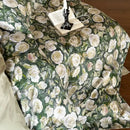 GobekUsa 1000TC Egyptian Cotton Floral Bedding Set: Duvet Cover, Flat/Fitted Sheet, Pillowcase