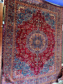 Elegant Hand Knotted Khorasan Area Rug 9’8” x 12’10”