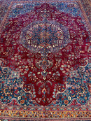 Elegant Hand Knotted Khorasan Area Rug 9’8” x 12’10”