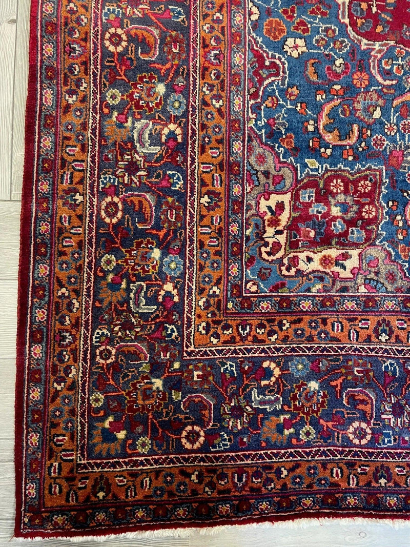 Elegant Hand Knotted Khorasan Area Rug 9’8” x 12’10”