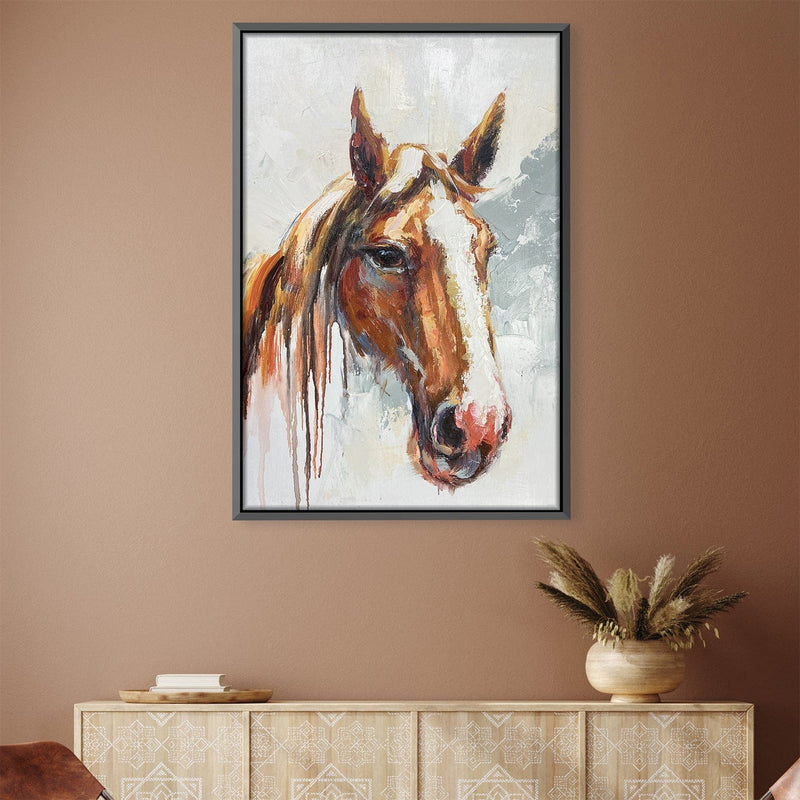 Elegant Horse Oil Painting