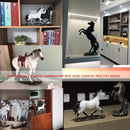 GobekUsa Elegant Horse Resin Statue for Home Office Decor