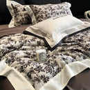 GobekUsa Egyptian Cotton Bedding Sets for Queen King Ru Size Bed Linens