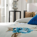 GobekUsa 200S Embroidery Egyptian Cotton Bedding Set for Queen King Linens