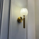 GobekUsa Elegant Marble Wall Lamp for Bedroom and Living Room Lighting