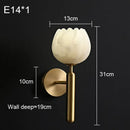 GobekUsa Elegant Marble Wall Lamp for Bedroom and Living Room Lighting