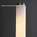 GobekUsa Elegant Marble Copper Wall Sconce for Living Room and Bedroom Lighting