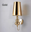 GobekUsa Guards Wall Lamps: Gold Silver Black White Decor Lighting Fixture for Hotel Home.
