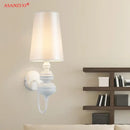GobekUsa Guards Wall Lamps: Gold Silver Black White Decor Lighting Fixture for Hotel Home.