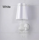 GobekUsa Guards Wall Lamps: Gold Silver Black White Decor Lighting Fixture for Hotel Home.