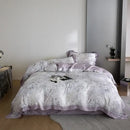 GobekUsa Eucalyptus Fiber Bedding Set: Duvet Cover, Bed Sheet, Fitted Sheet, Pillowcases