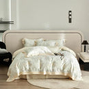 GobekUsa Eucalyptus Fiber Bedding Set: Duvet Cover, Bed Sheet, Fitted Sheet, Pillowcases