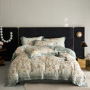 GobekUsa Eucalyptus Fiber Bedding Set: Duvet Cover, Bed Sheet, Fitted Sheet, Pillowcases