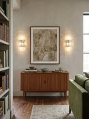 Elegant Murano Leaf Shape Glass Wall Sconce