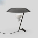 GobekUsa Elegant Nordic Desk Lamp with Orange Lampshade for Living Room, Bedroom and Study