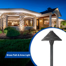 Classic Umbrella Outdoor Landscape Lights with G4 Bi-Pin Lamp Compatibility