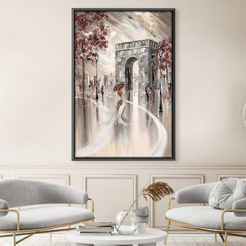 Elegant Paris Canvas