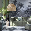 GobekUsa Elegant Rattan Wave Pendant Light for Modern Rustic Home Decor