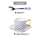 GobekUsa Gold Porcelain Coffee & Tea Set, Elegant Bone China Luxury Ceramics