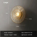 GobekUsa Elegant Glass Wall Sconces for Luxurious Living Spaces