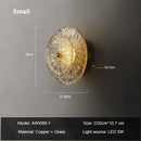GobekUsa Elegant Glass Wall Sconces for Luxurious Living Spaces