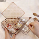 Elegant rose gold & silver jewelry boxes bedroom diamond organizers by Decorbites