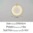 GobekUsa Elegant Round Wall Sconces for Home Indoor Lighting