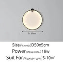 GobekUsa Elegant Round Wall Sconces for Home Indoor Lighting