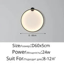 GobekUsa Elegant Round Wall Sconces for Home Indoor Lighting