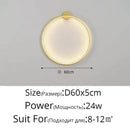 GobekUsa Elegant Round Wall Sconces for Home Indoor Lighting