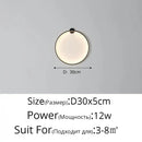 GobekUsa Elegant Round Wall Sconces for Home Indoor Lighting