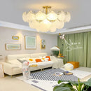 GobekUsa Crystal Pearl Chain Chandelier: Luxe Hanging Lamp for Exquisite Home Decor
