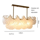 GobekUsa Crystal Pearl Chain Chandelier: Luxe Hanging Lamp for Exquisite Home Decor