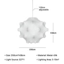 GobekUsa Elegant Silk Pendant Lamp for Home and Hospitality Lighting
