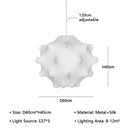 GobekUsa Elegant Silk Pendant Lamp for Home and Hospitality Lighting