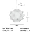 GobekUsa Elegant Silk Pendant Lamp for Home and Hospitality Lighting