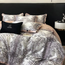 GobekUsa Egyptian Cotton Luxury Bedding Set: Duvet, Sheet, Pillowcases - 1000TC Soft & Silky