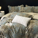 GobekUsa Egyptian Cotton Luxury Bedding Set: Duvet, Sheet, Pillowcases - 1000TC Soft & Silky