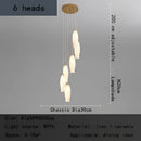 GobekUsa Elegant Tulip Staircase Chandelier: Luxury Decor Hanging LED Lamp for Lobby, Restaurant, Hotel.