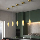 GobekUsa Elegant Tulip Staircase Chandelier: Luxury Decor Hanging LED Lamp for Lobby, Restaurant, Hotel.