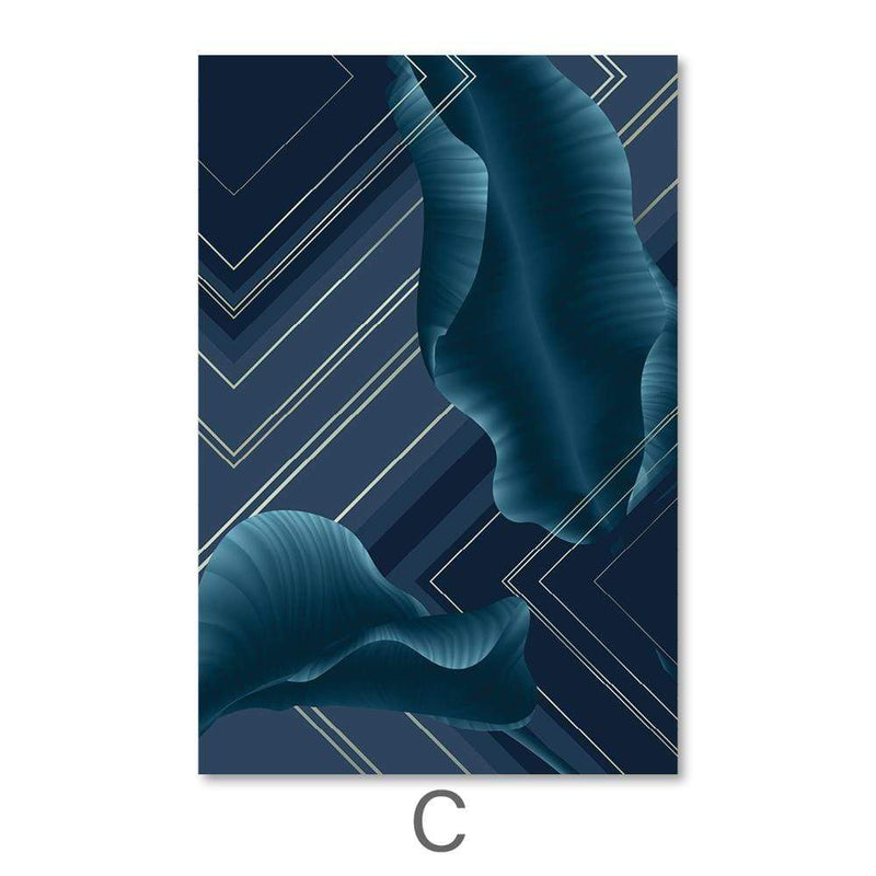 Elegant Waves Canvas