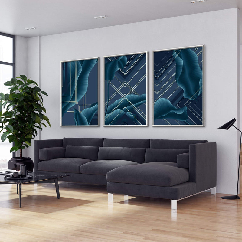 Elegant Waves Canvas