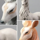 GobekUsa Deer Sculpture: High-End Resin Elk Figurine for Luxury Home Decor