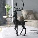 GobekUsa Deer Sculpture: High-End Resin Elk Figurine for Luxury Home Decor