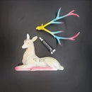 GobekUsa Deer Sculpture: High-End Resin Elk Figurine for Luxury Home Decor