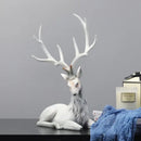 GobekUsa Deer Sculpture: High-End Resin Elk Figurine for Luxury Home Decor