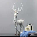 GobekUsa Deer Sculpture: High-End Resin Elk Figurine for Luxury Home Decor