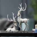 GobekUsa Deer Sculpture: High-End Resin Elk Figurine for Luxury Home Decor